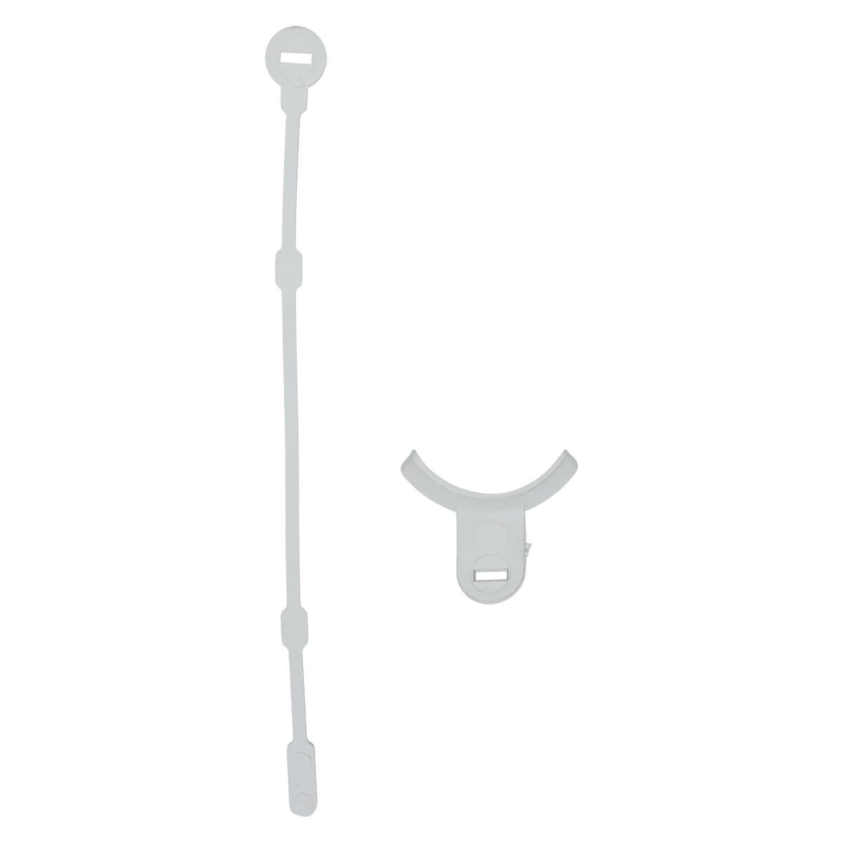 Pro-Form Clear Mouthguard Helmet Straps, 12/Pack, 9597400 thumbnail 3