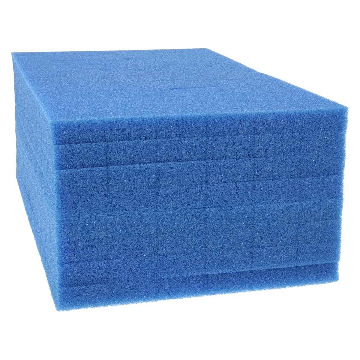 Keystone Foam Inserts for C&B Boxes, Blue, 1" x 1" x 1/2", 1000/Pkg thumbnail 2