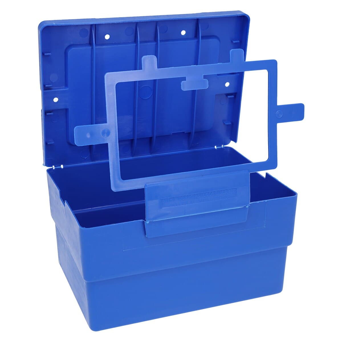 Keystone Large Plastic Mailer, Dark Blue, 7-1/2" x 5-1/2" x 4", 1/Pkg thumbnail 3