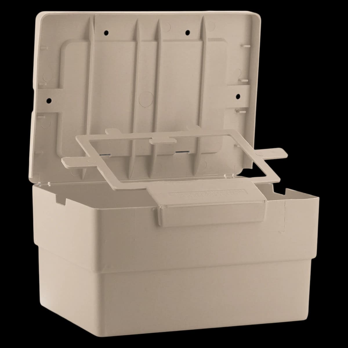 Keystone Large Plastic Mailer, Beige, 7-1/2" x 5-1/2" x 4", 1/Pkg - Large Plastic Mailer Beige - Image 1