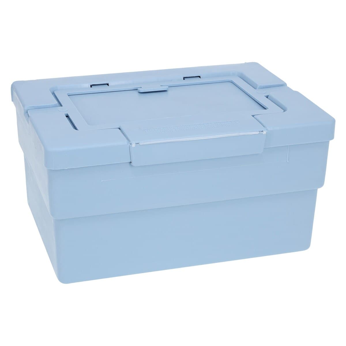 Keystone Large Plastic Mailer, Light Blue, 7-1/2" x 5-1/2" x 4", 1/Pkg thumbnail 2