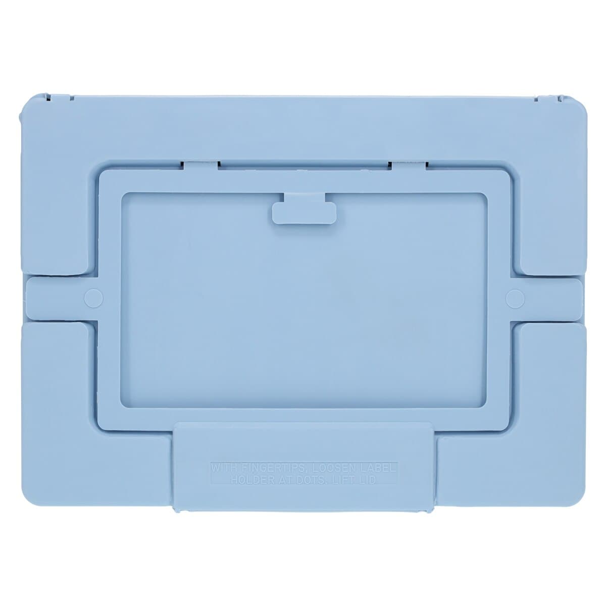 Keystone Large Plastic Mailer, Light Blue, 7-1/2" x 5-1/2" x 4", 1/Pkg thumbnail 4