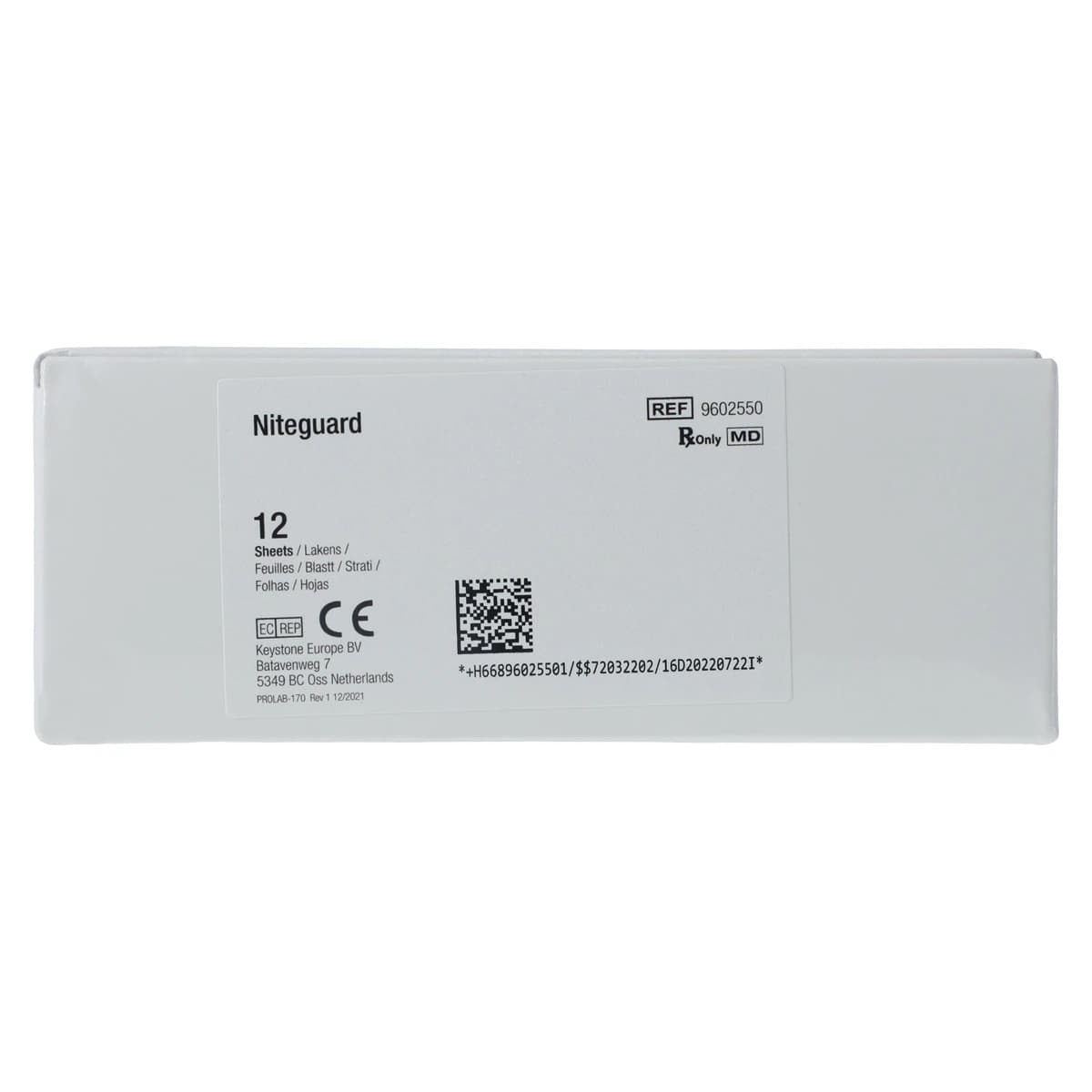 Keystone Pro-Form Niteguard Laminate Vacuum Forming Sheets, Clear, 5" x 5", .120" (3mm), 12/Pack, 9602550 thumbnail 4