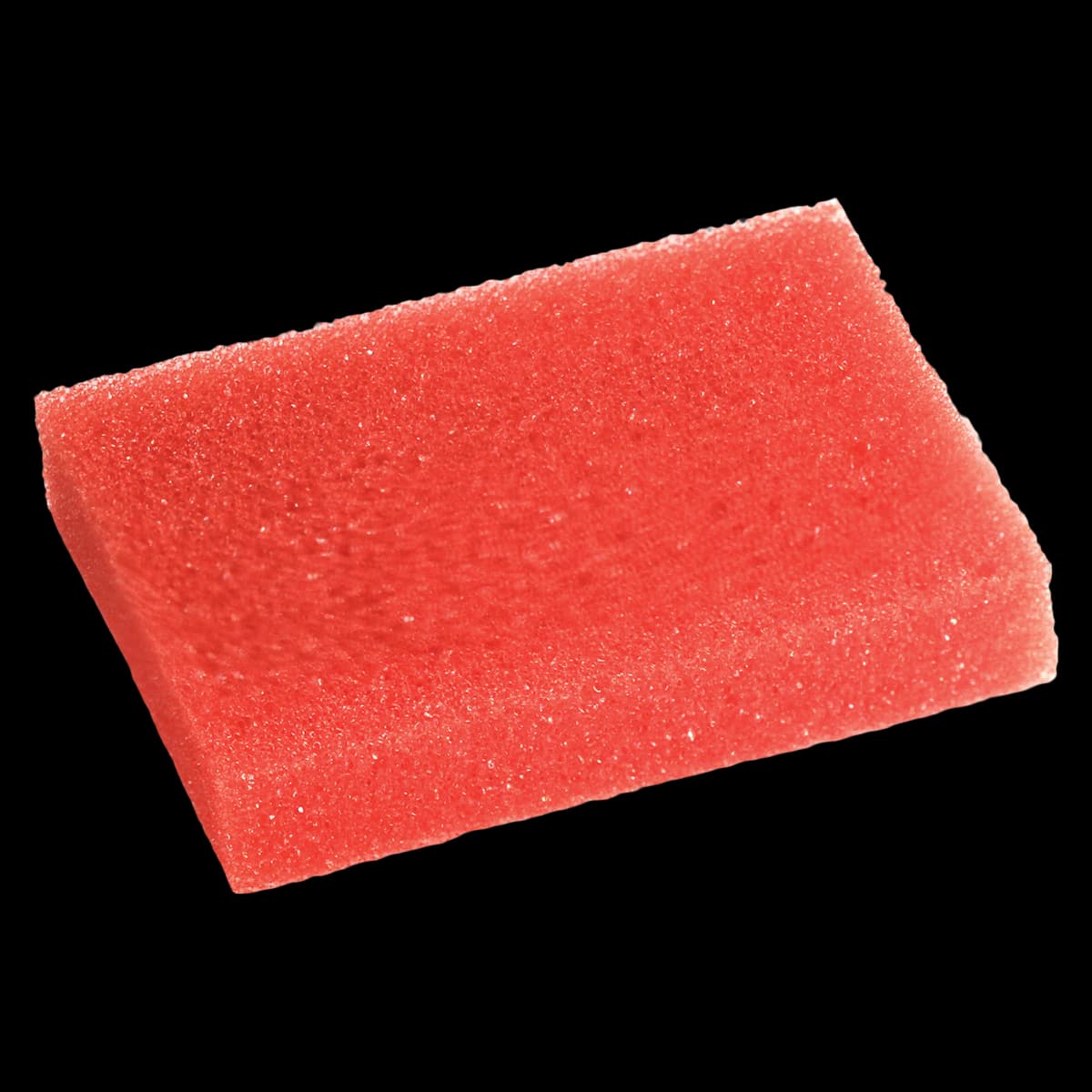 Red Fillers Rigid C&B Boxes, 2" (50.8 mm) Rigid Plastic Hinged Snap-Type Box, 1000/Box - Red Fillers Rigid C&B Boxes 2" Box of 1000 - Image 1