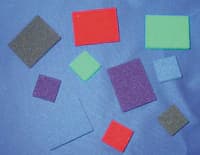 Keystone Blue Foam Fillers for Rigid C&B Boxes, 1" x 3/8" (25.4 x 9.5mm), Box of 1000 - Blue Filler for Rigid C&B Boxes 1" x 3/8" Box of 1000 - Image 1