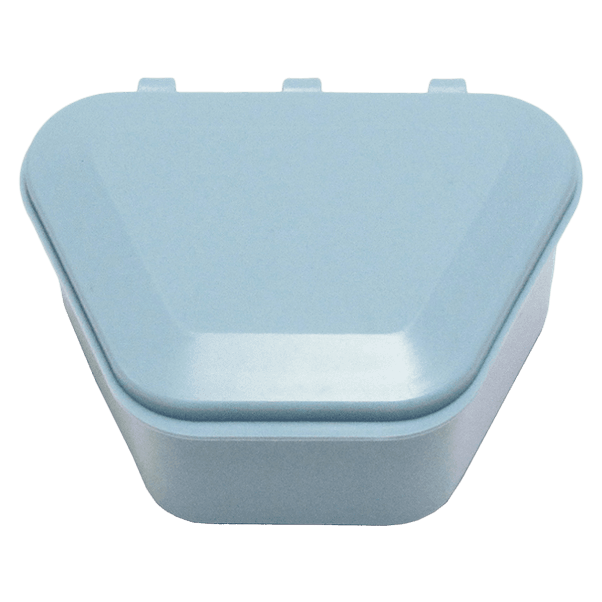 Keystone Light Blue Denture Storage Boxes, 1-3/4" Deep, 12/Pkg, 9576540 thumbnail 2