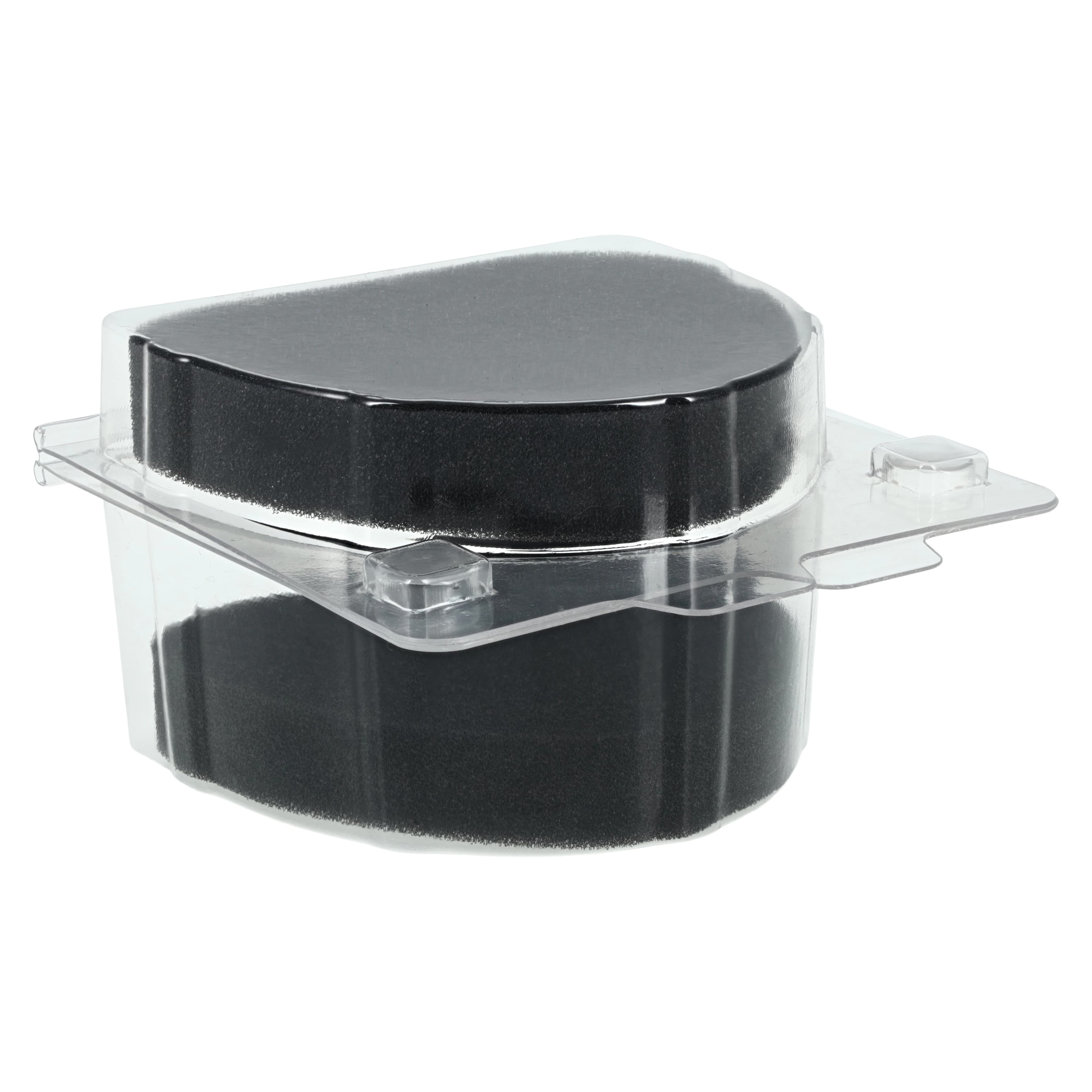Keystone Medium Clear Plastic Model & Denture Shipping Containers, 4" x 4" x 2-3/8", Pack of 100, #9091170 - Plastic "Retainer" Model Boxes (100) - Image 1