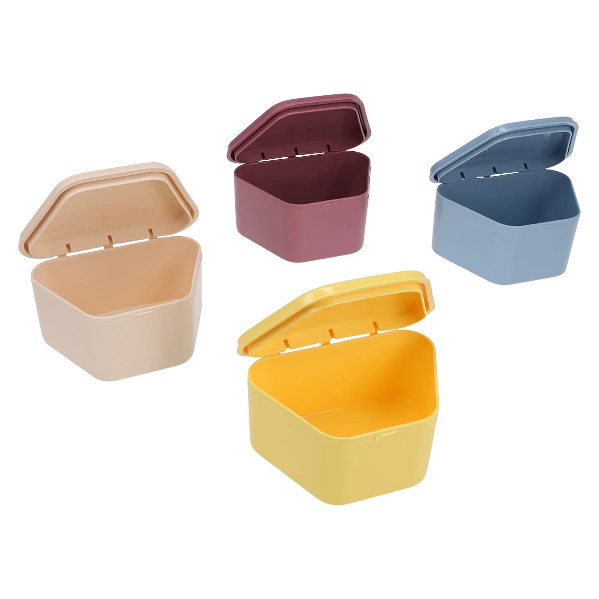 Keystone Industries Denture Storage Boxes, Assorted Colors, 1-3/4" Deep, 12/Box, 9576210 - Keystone - Assorted ? 12/pkg - Image 1