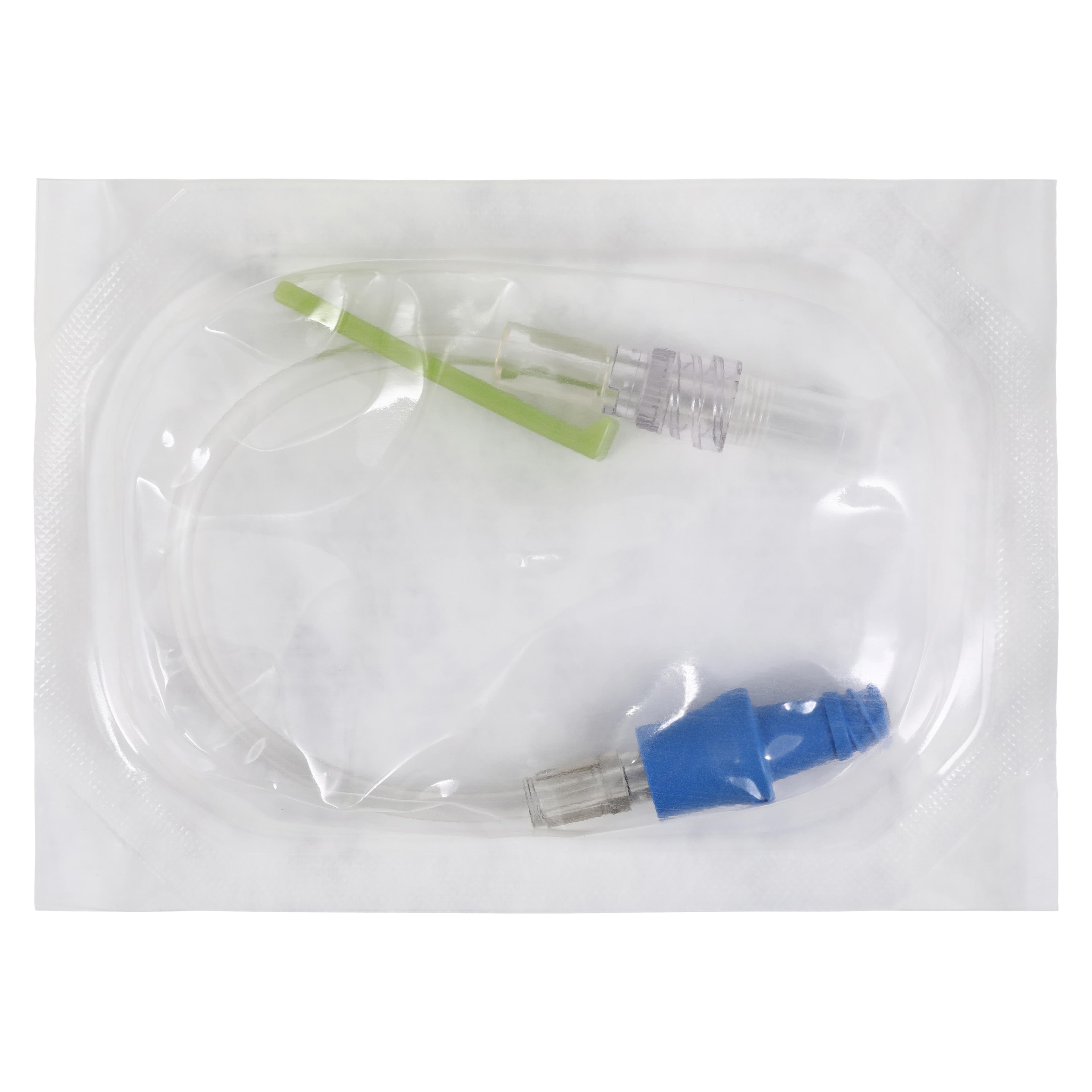 LifeShield Extension Set 7-1/4", Option-Lok Male/Male Adapter, Gravity Clave, Macrobore, Sterile, Latex-Free, 50/Case thumbnail 2
