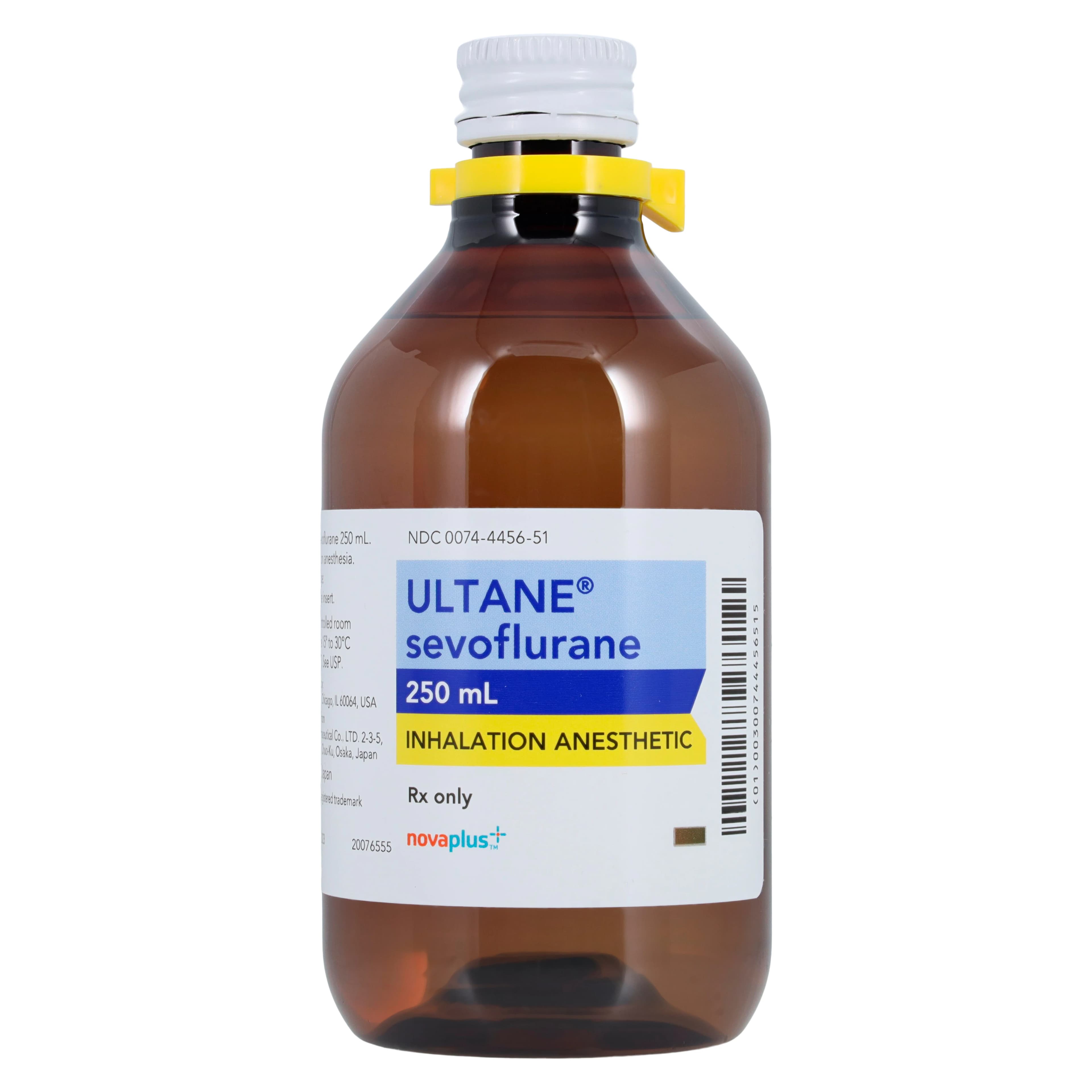 Novaplus Ultane (Sevoflurane) Inhalation Solution 100%, 250mL Bottle thumbnail 3
