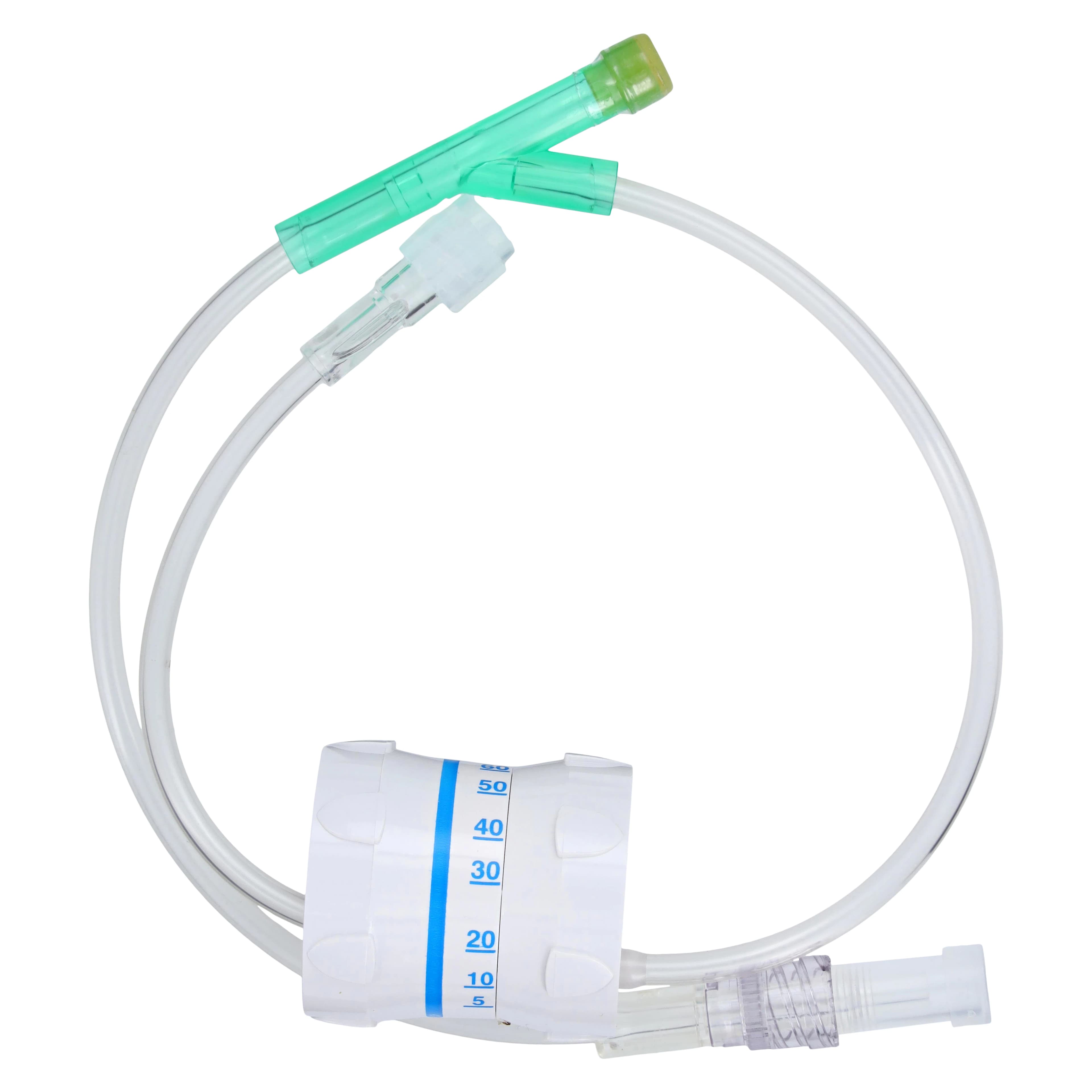 ICU Medical Dial-A-Flo IV Extension Set, 18", Prepierced Y-Injection Site, Option-Lok M/F Adapter, Flow Controller, Non-Sterile, Latex-Free, Each - Ext Dialaflo Set Pp Non D Ysit - Image 1