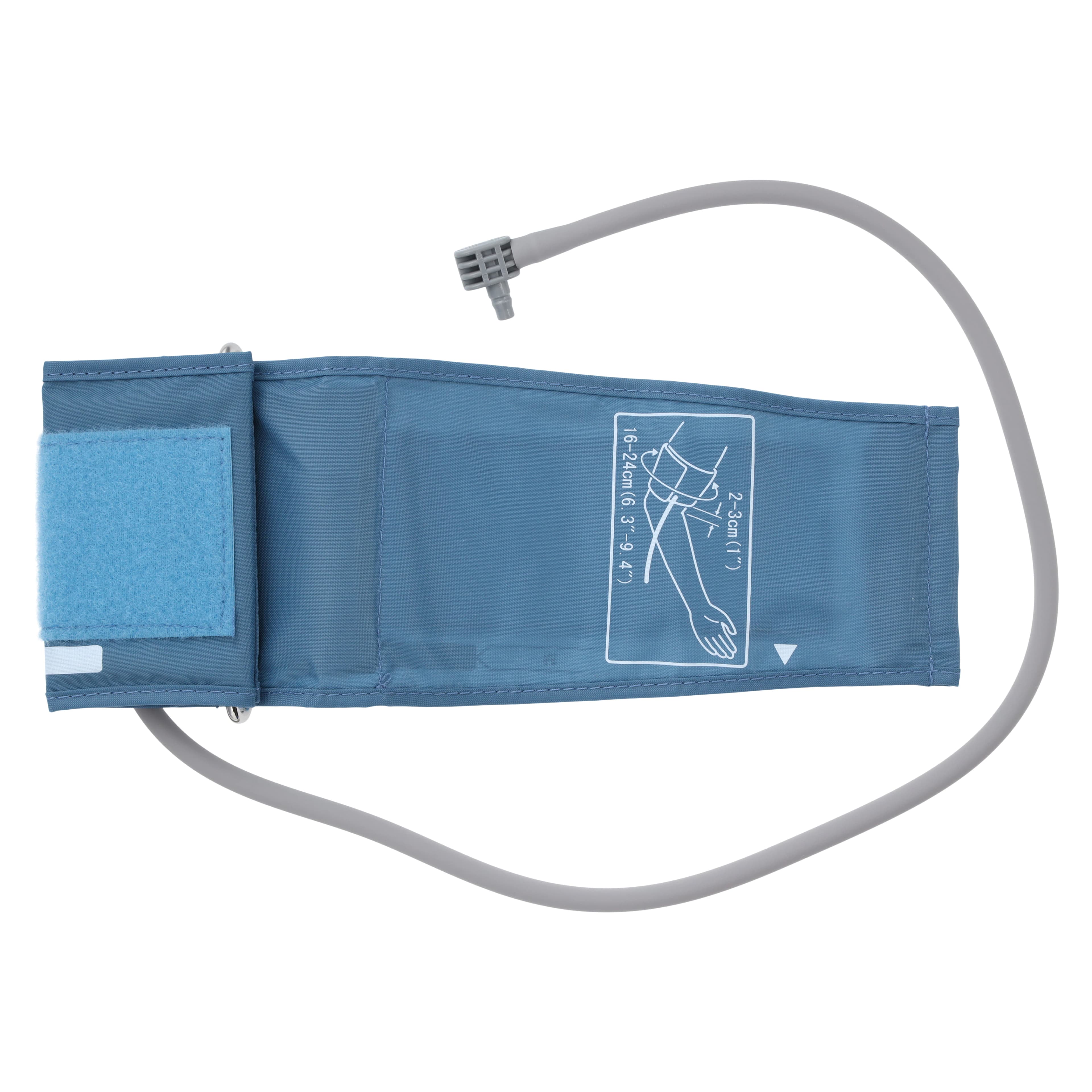 LifeSource Pro Digital Blood Pressure Monitor with AC Adapter, Blue/White, Arm Cuff, Digital Display, UA-767 thumbnail 4