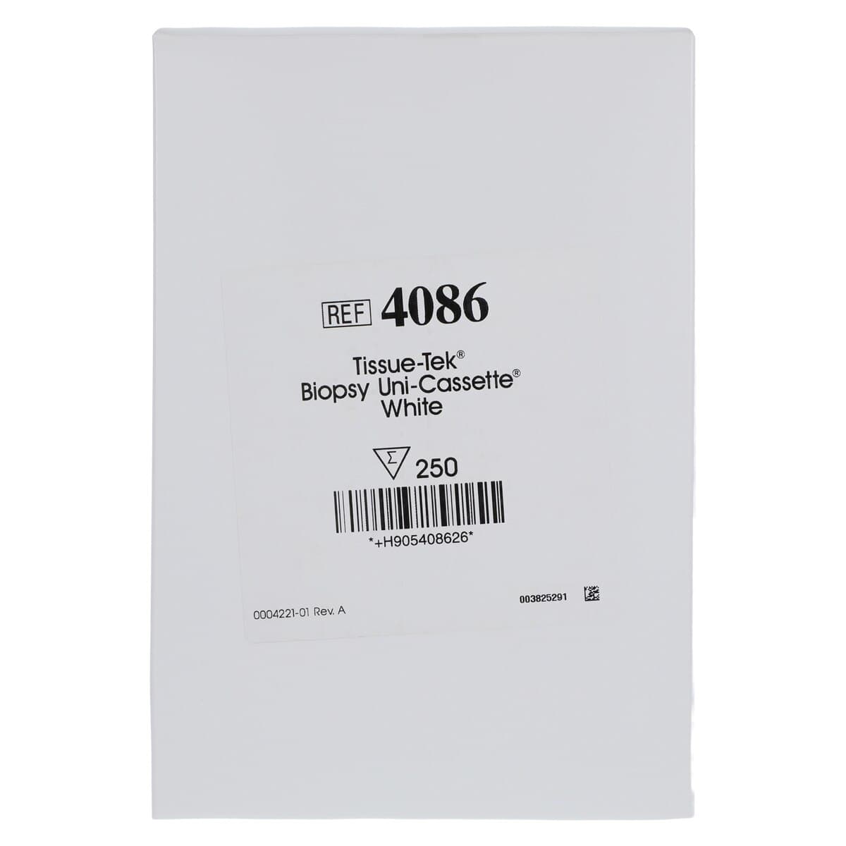 Tissue-Tek Uni-Cassette Biopsy Cassette, White, Locking Lid, for SmartWrite/AutoWrite, 500/Case thumbnail 6