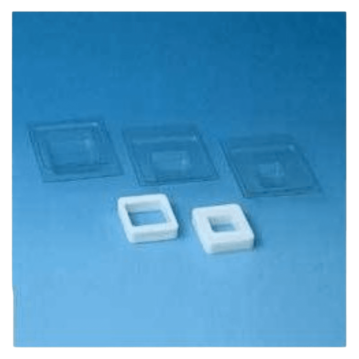 Tissue-Tek Cryo3 Intermediate Cryomold, 15 x 15 x 5 mm, 1200/Case - Cryomold 15X15X5 - Image 1
