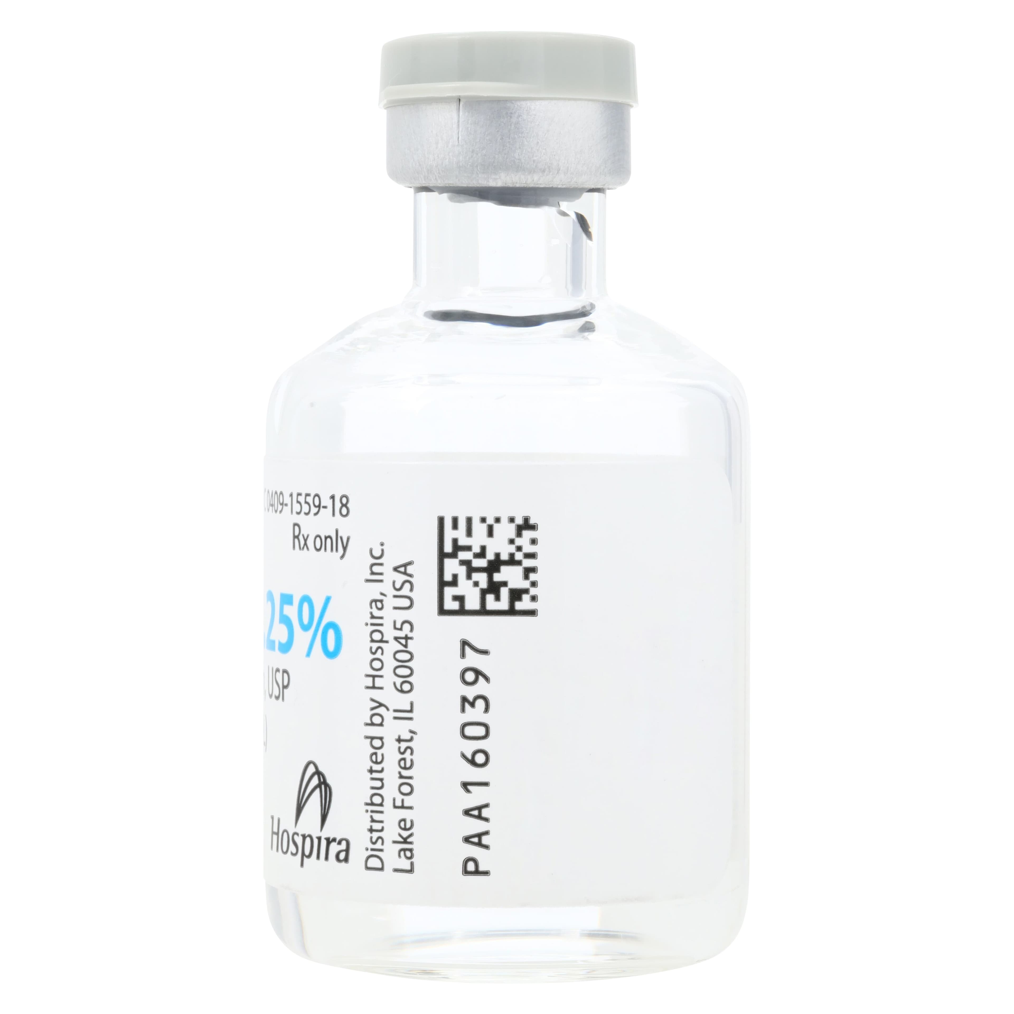 Marcaine Injection 0.25% Preservative Free, Single Dose Vial, 10mL, Non-Returnable thumbnail 3
