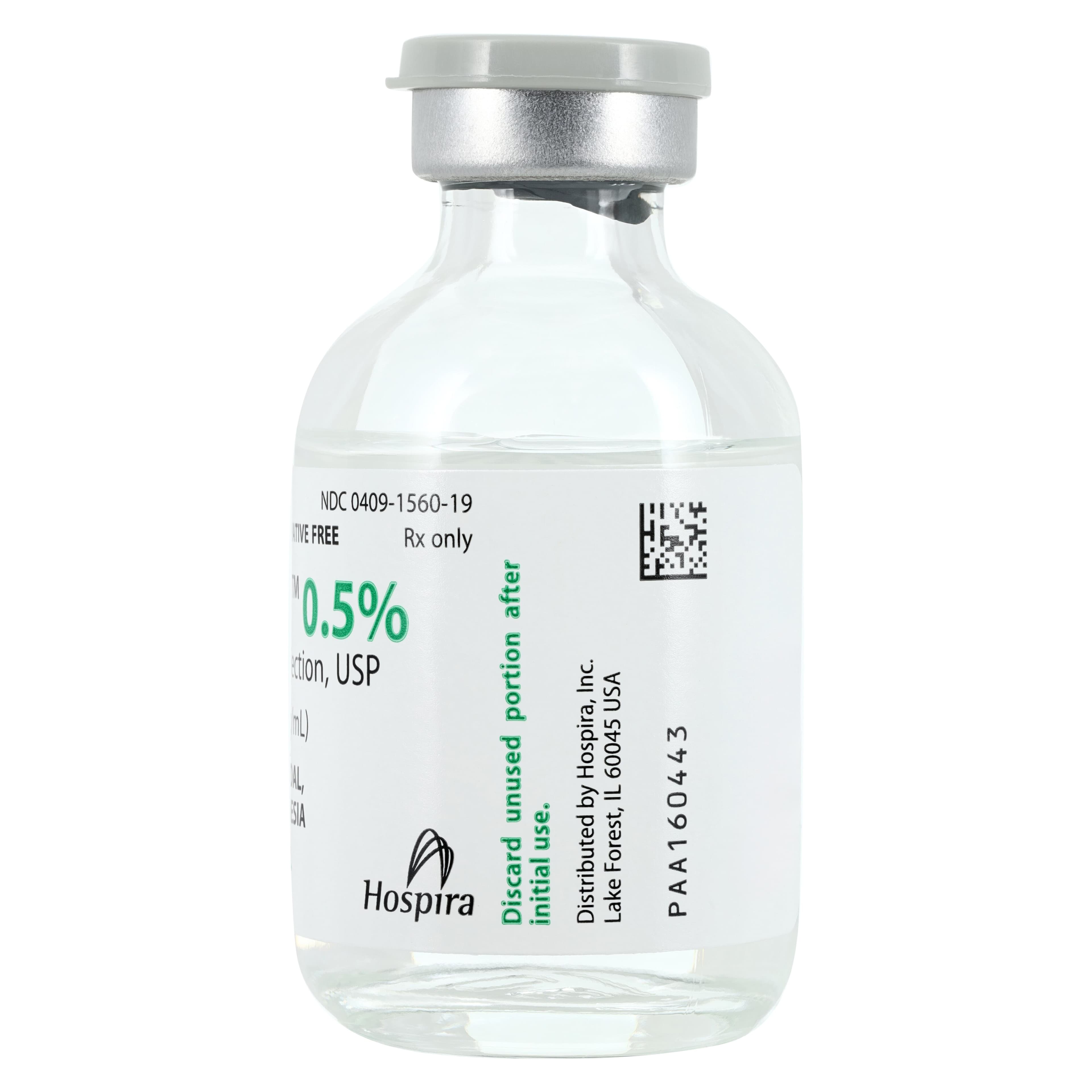 Marcaine Injection 0.5% Preservative Free, SDV, 30mL, Single Dose Vial, Non-Returnable thumbnail 4