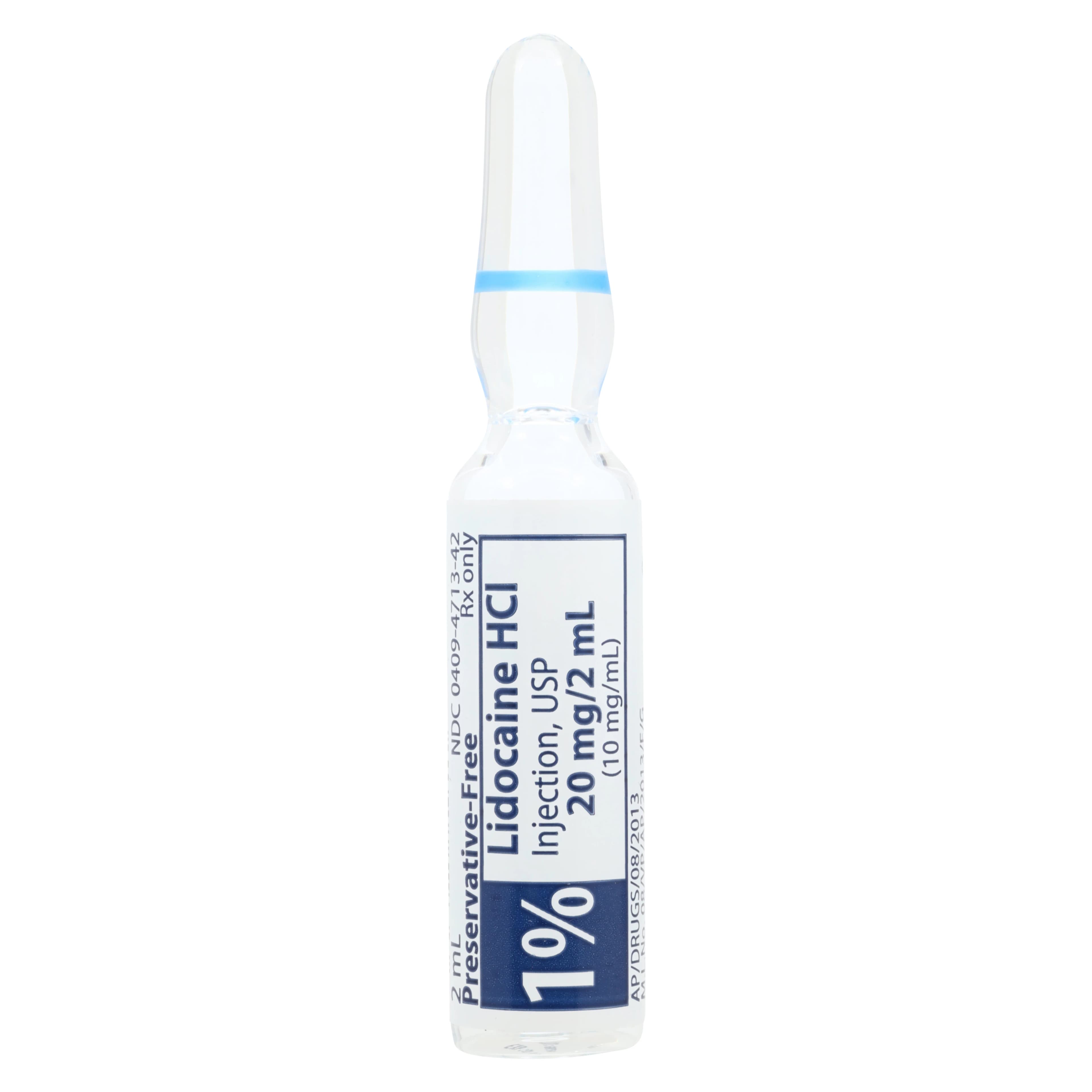 Lidocaine HCl Injection 1% Preservative-Free Ampule, 2 mL Each (Pfizer Injectables) - Lidocaine HCL Inj Amp Non-Retn - Image 1