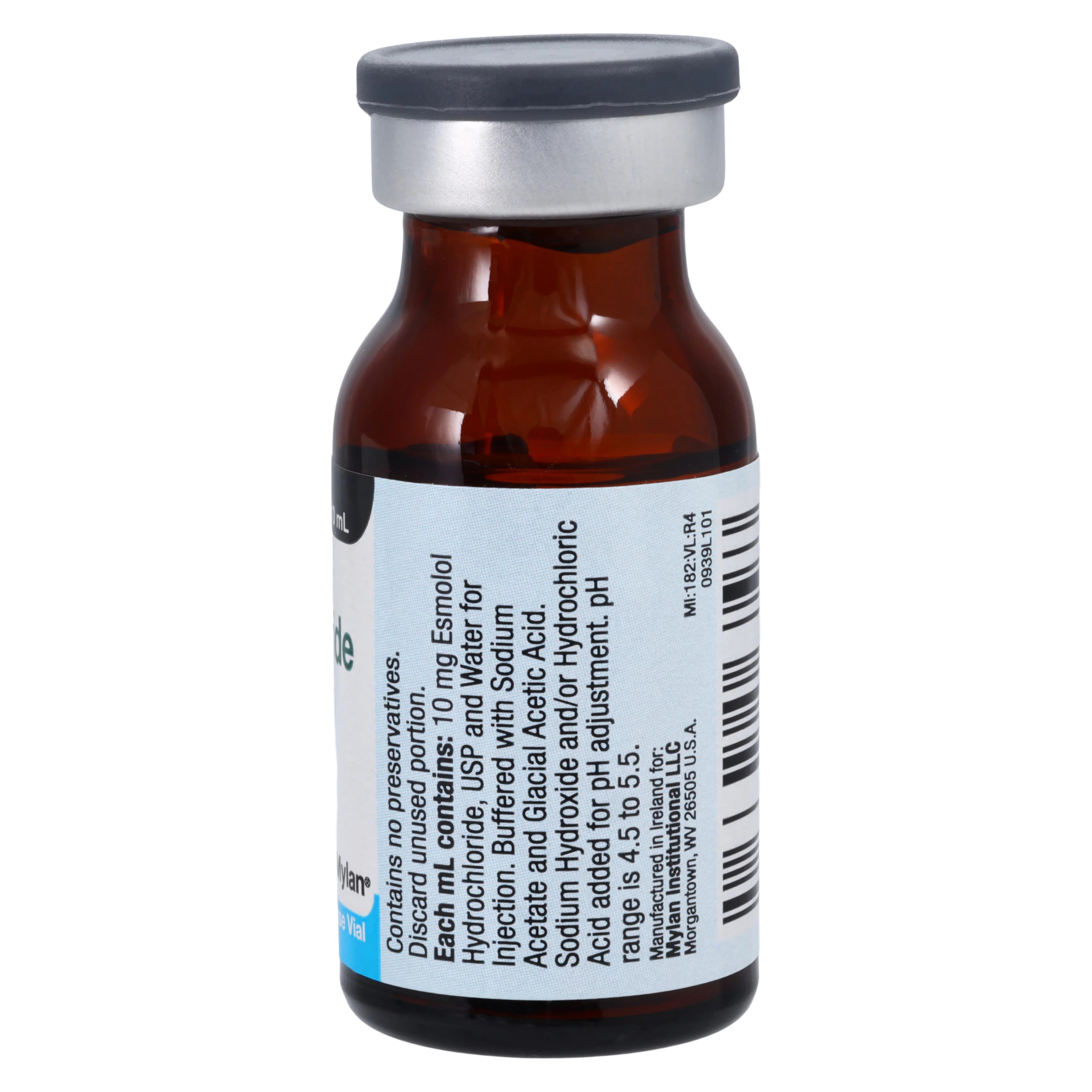 Esmolol HCl Injection, 10mg/mL, SDV 10mL, Each thumbnail 2