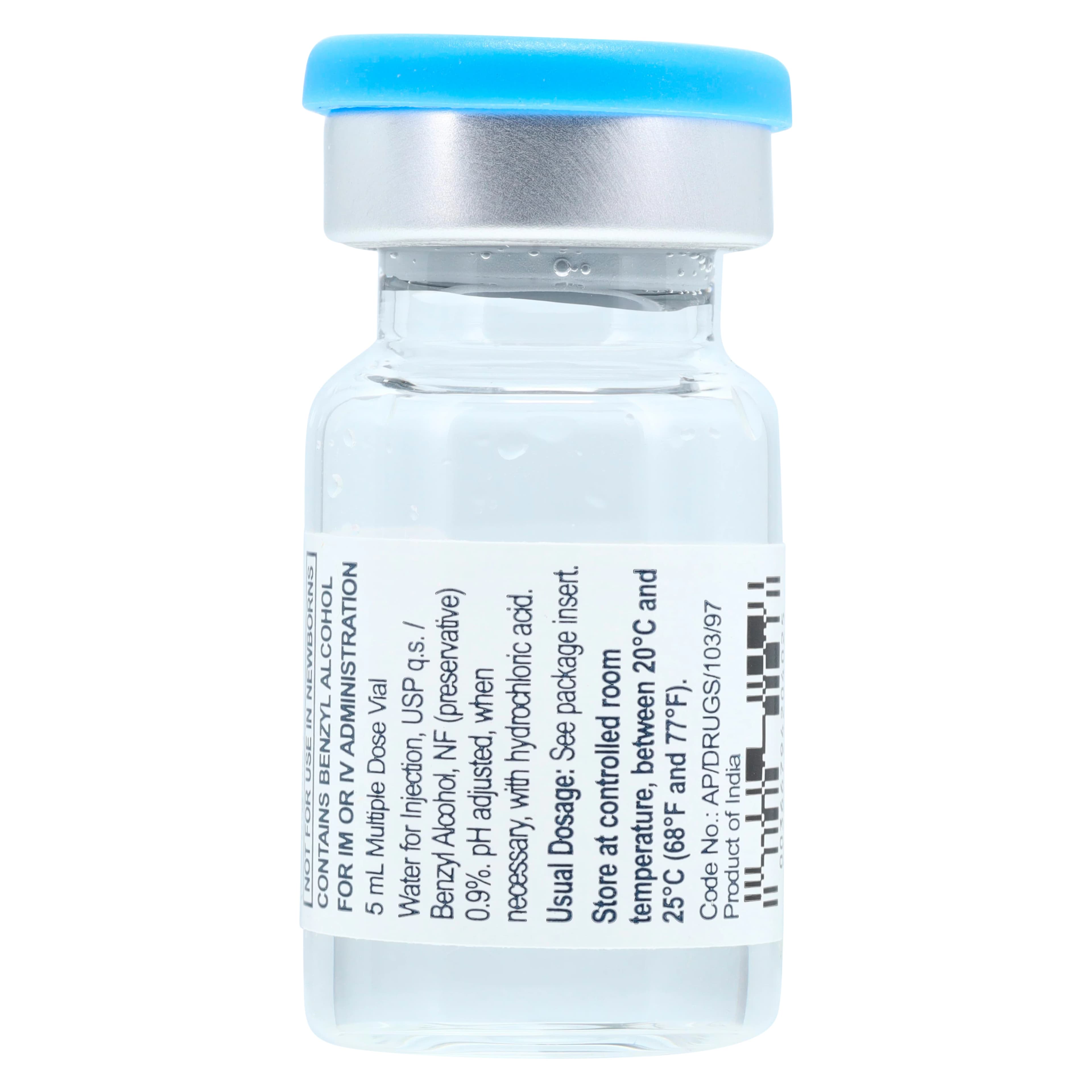 Glycopyrrolate Injection 0.2 mg/mL, 5 mL Multiple-Dose Vial, Rx Only thumbnail 2