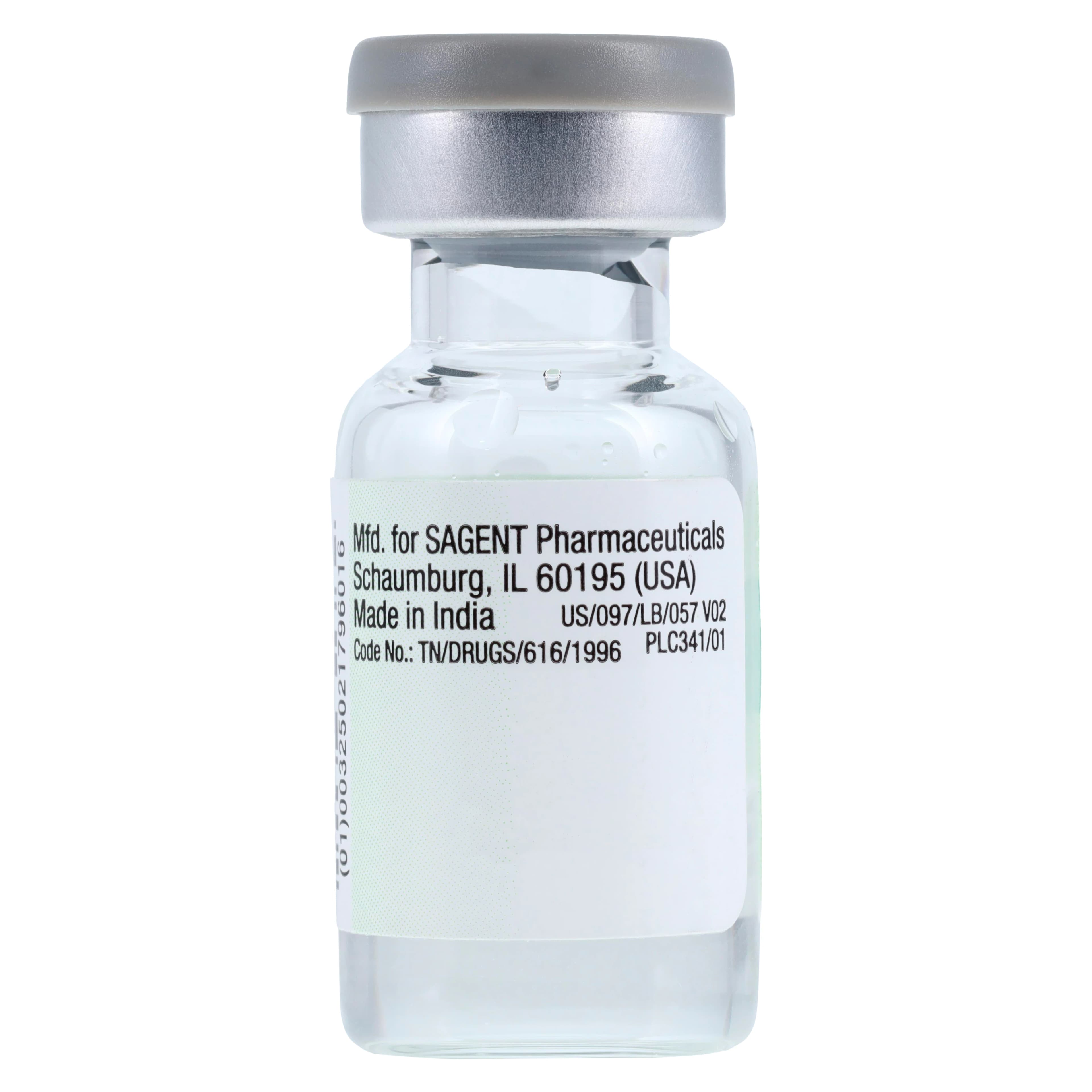 Glycopyrrolate Injection 0.2mg/mL, SDV 1mL, Single Dose Vial, Sagent Pharmaceuticals thumbnail 4