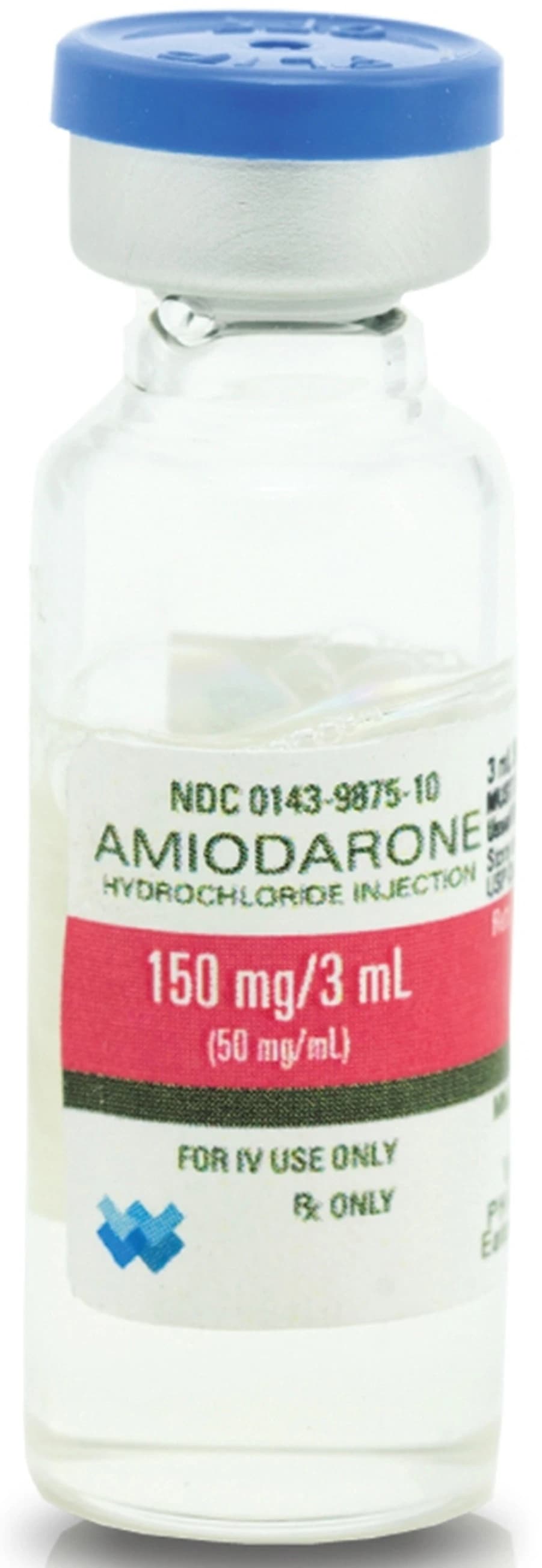 Amiodarone HCl Injection 50 mg/mL, Single-Dose Vial, 3 mL thumbnail 2