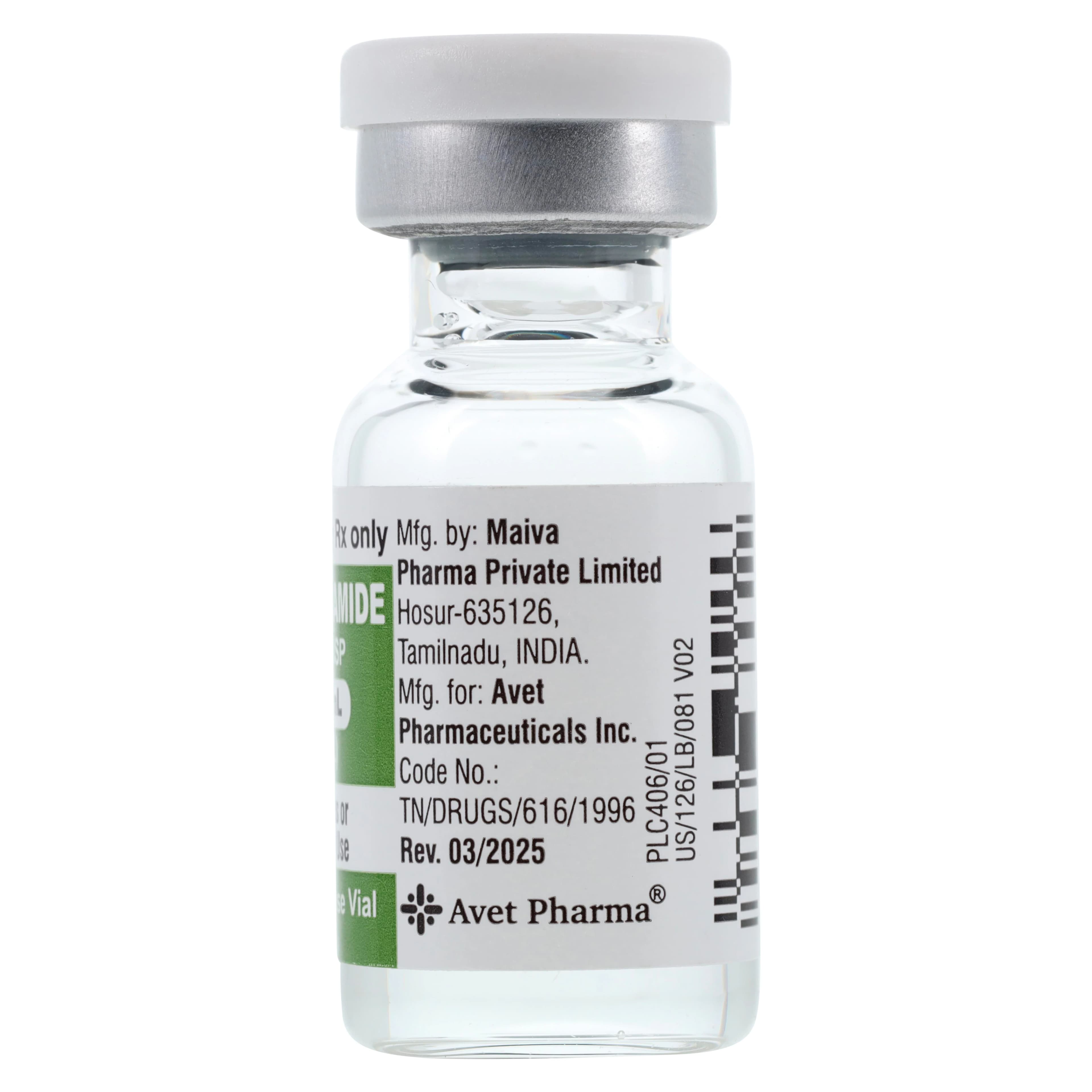 Metoclopramide HCl Injection, 5mg/mL, SDV 2mL, Each thumbnail 2