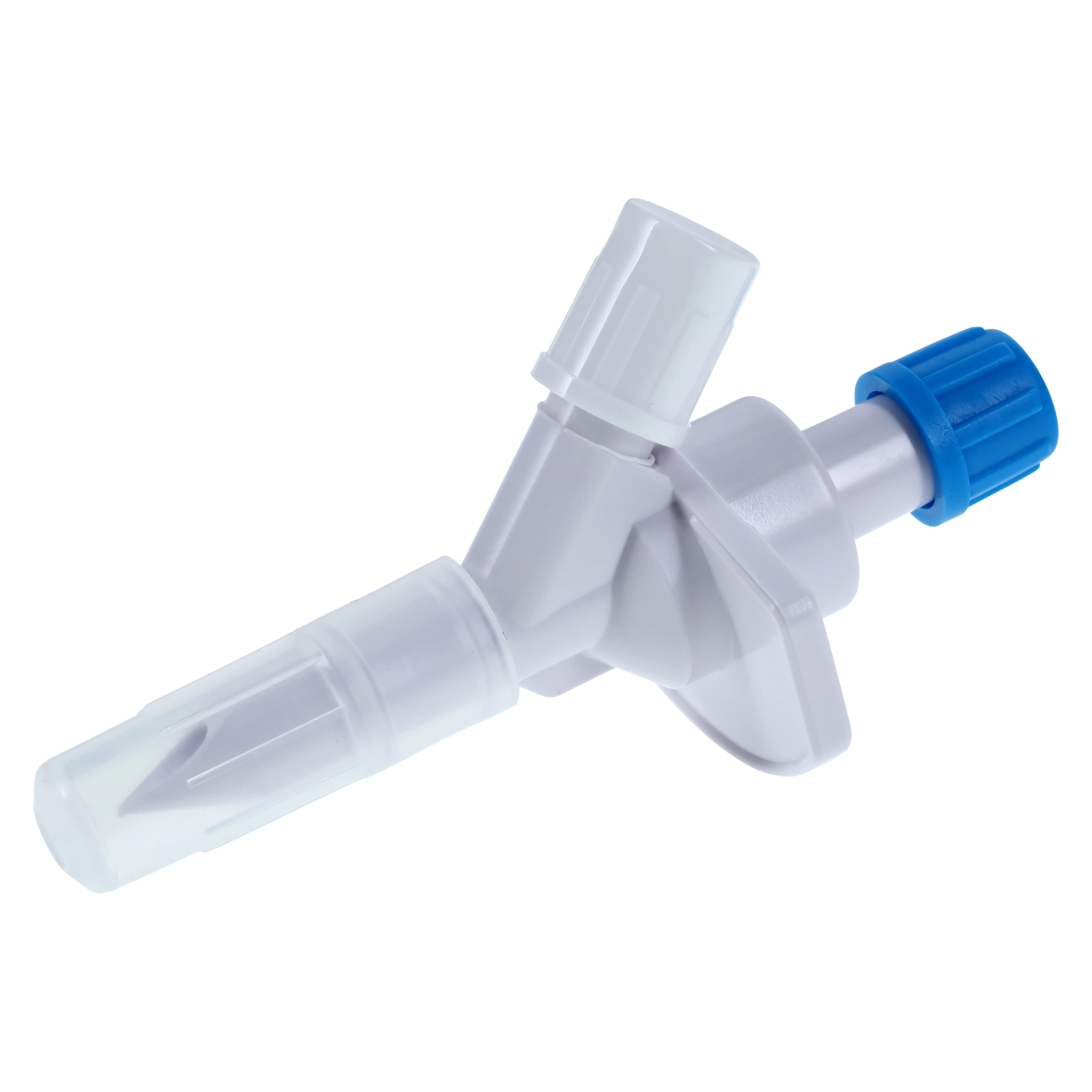 B. Braun Standard Spike Dispensing Pin, Needleless, Bacterial Retentive Air Venting Filter, Luer Slip Connector, Non-DEHP/Non-PVC/Non-BPA, Each - Standard Spike Dispensing Pins - Image 1