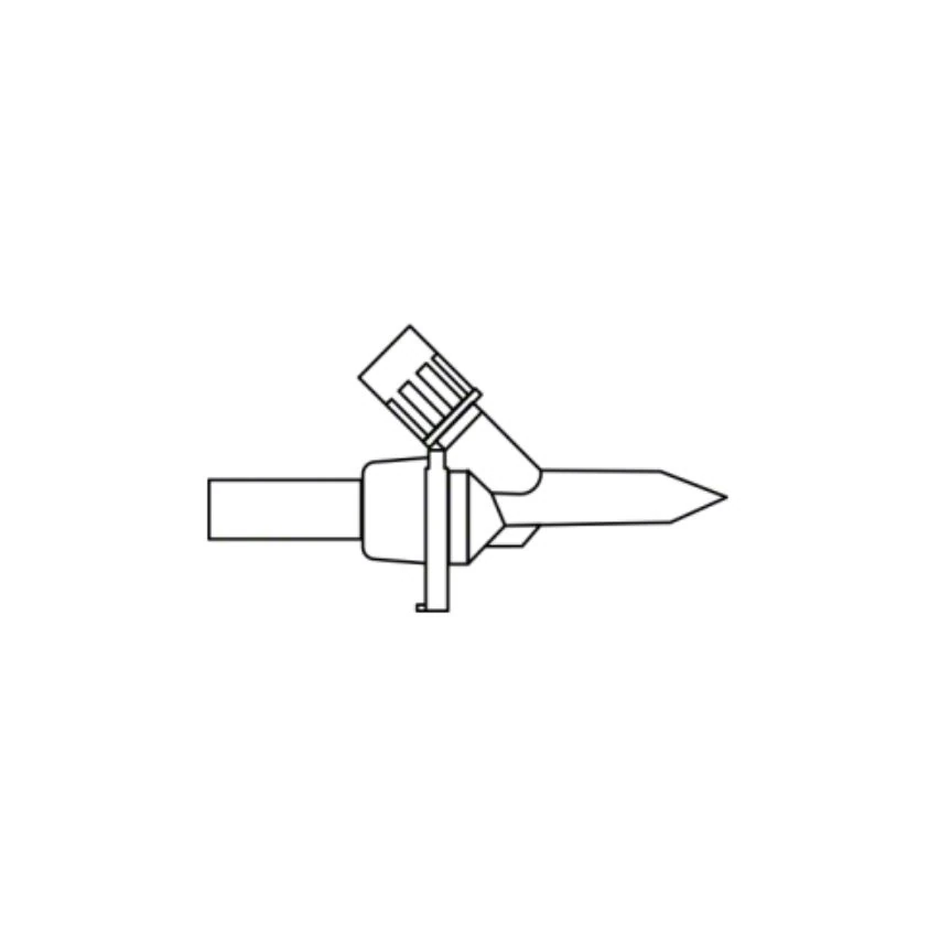 B. Braun Standard Spike Dispensing Pin, Needleless, Bacterial Retentive Air Venting Filter, Luer Slip Connector, Non-DEHP/Non-PVC/Non-BPA, Each thumbnail 2