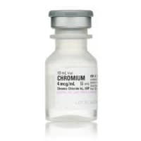 Chromium Injection 4 mcg/mL, Preservative-Free, Single-Dose Vial, 10 mL, 25/Package - Chromium Inj 10mL SDV - Image 1