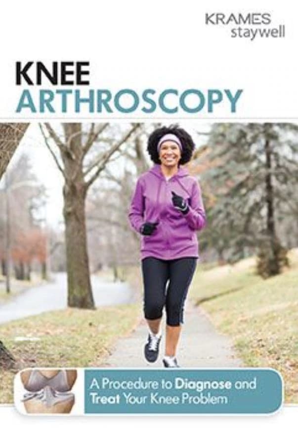 Krames Communications Knee Arthroscopy Educational Booklet, 8 Pages, 7" x 10", Each - Booklet Knee Arthroscopy 8pg - Image 1