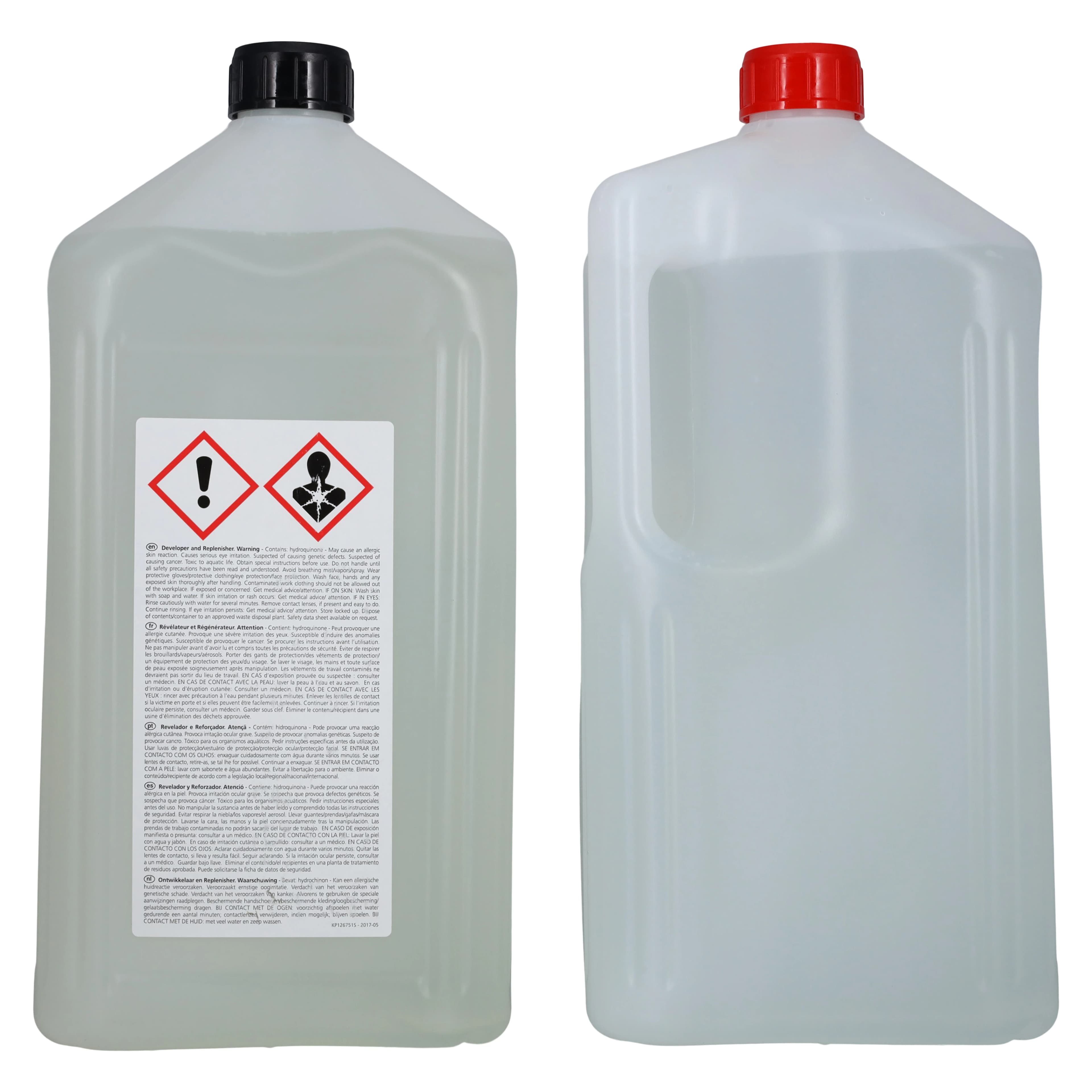 Readymatic Dental Developer & Fixer Chem Pack, 5 Liters Each, 2/Pack, 8606873 thumbnail 2