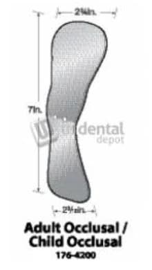 Select Dental Narrow Adult/Child Occlusal Angled Photography Mirror, Double-Ended, Stainless Steel thumbnail 2