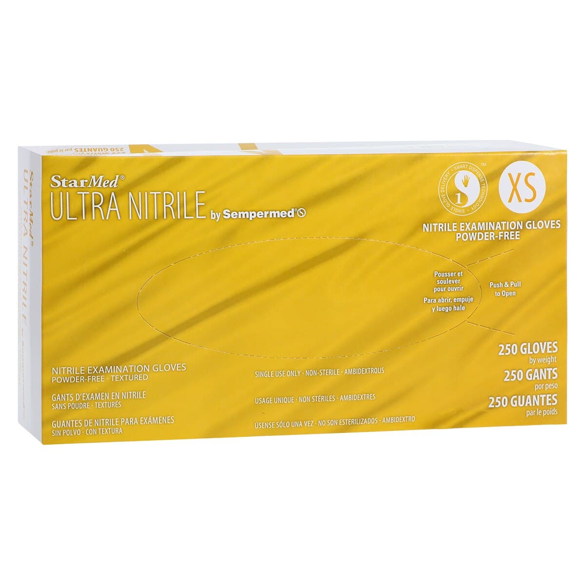 StarMed Ultra Nitrile Exam Gloves, X-Small, Powder-Free, Textured Fingertips, 250/Box, SMTN251 thumbnail 5
