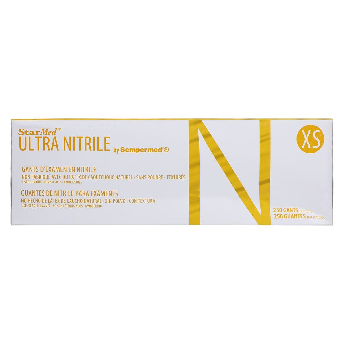 StarMed Ultra Nitrile Exam Gloves, X-Small, Powder-Free, Textured Fingertips, 250/Box, SMTN251 thumbnail 8