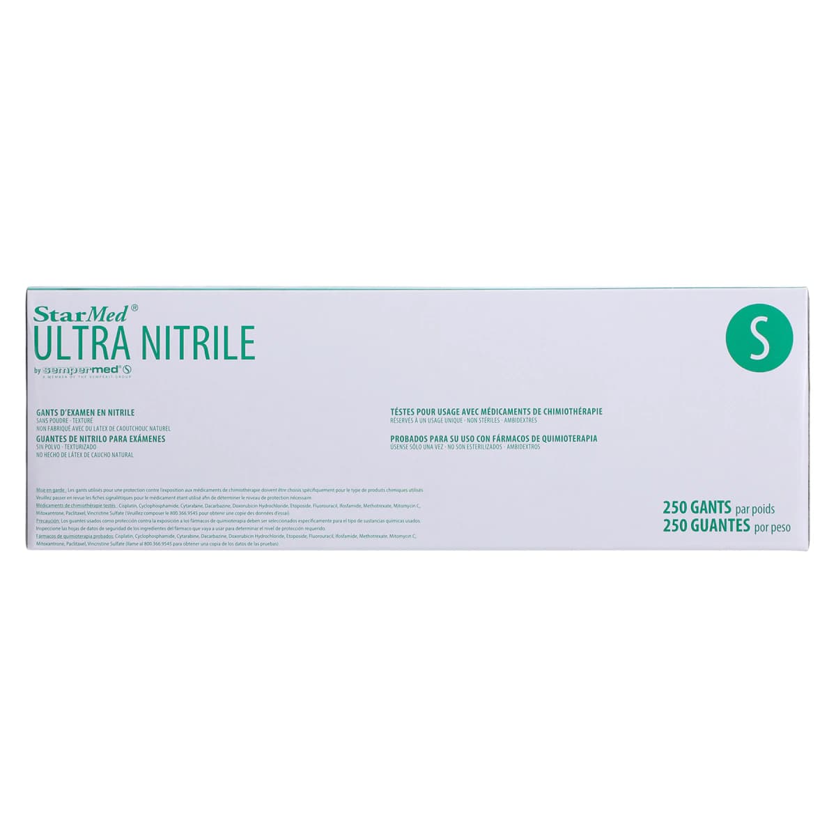 StarMed Ultra Nitrile Exam Gloves, Small, Powder-Free, Textured Fingertips, 250/Box, SMTN252 thumbnail 5