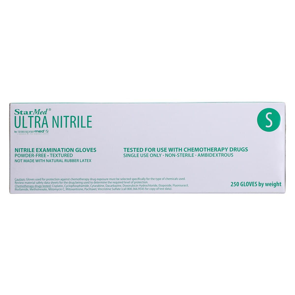 StarMed Ultra Nitrile Exam Gloves, Small, Powder-Free, Textured Fingertips, 250/Box, SMTN252 thumbnail 6