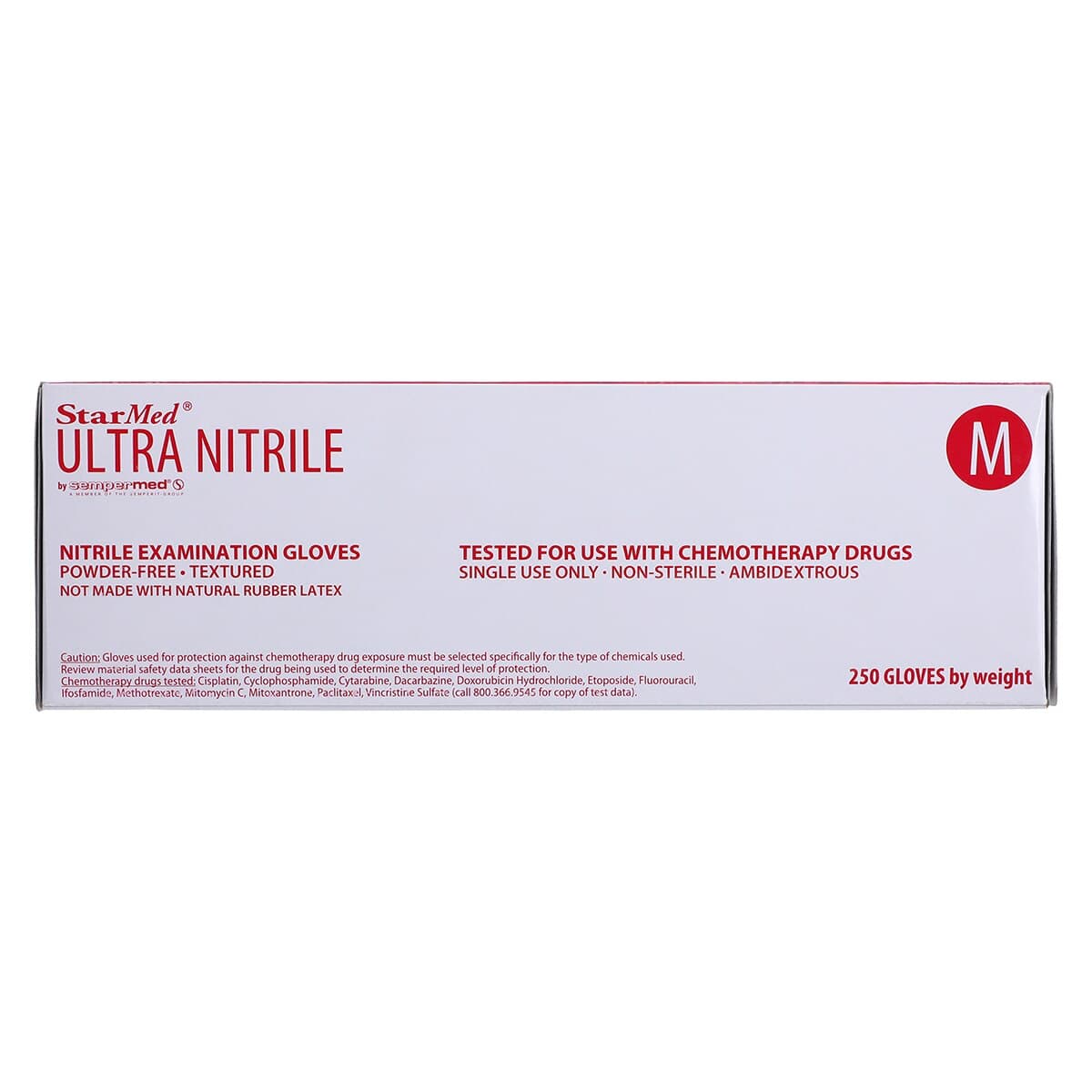 StarMed Ultra Nitrile Exam Gloves, Powder-Free, Textured, Medium, Lavender, 250/Box thumbnail 7
