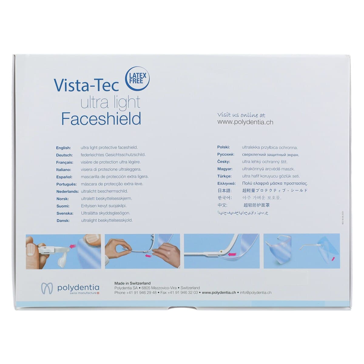 Vista-Tec Ultra Light Shields, Blue thumbnail 9