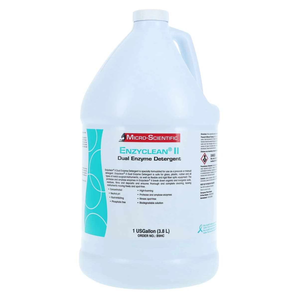 Enzyclean II Enzyme Cleaner, 1 Gallon Bottle - Enzy Cleaner - Image 1