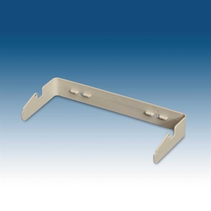 Plasti-Products Sharps Container Wall Mount Bracket, Beige, Locking Metal, Fits 4/8/14 qt Containers, 5/Case - Bracket Wall Mounting - Image 1