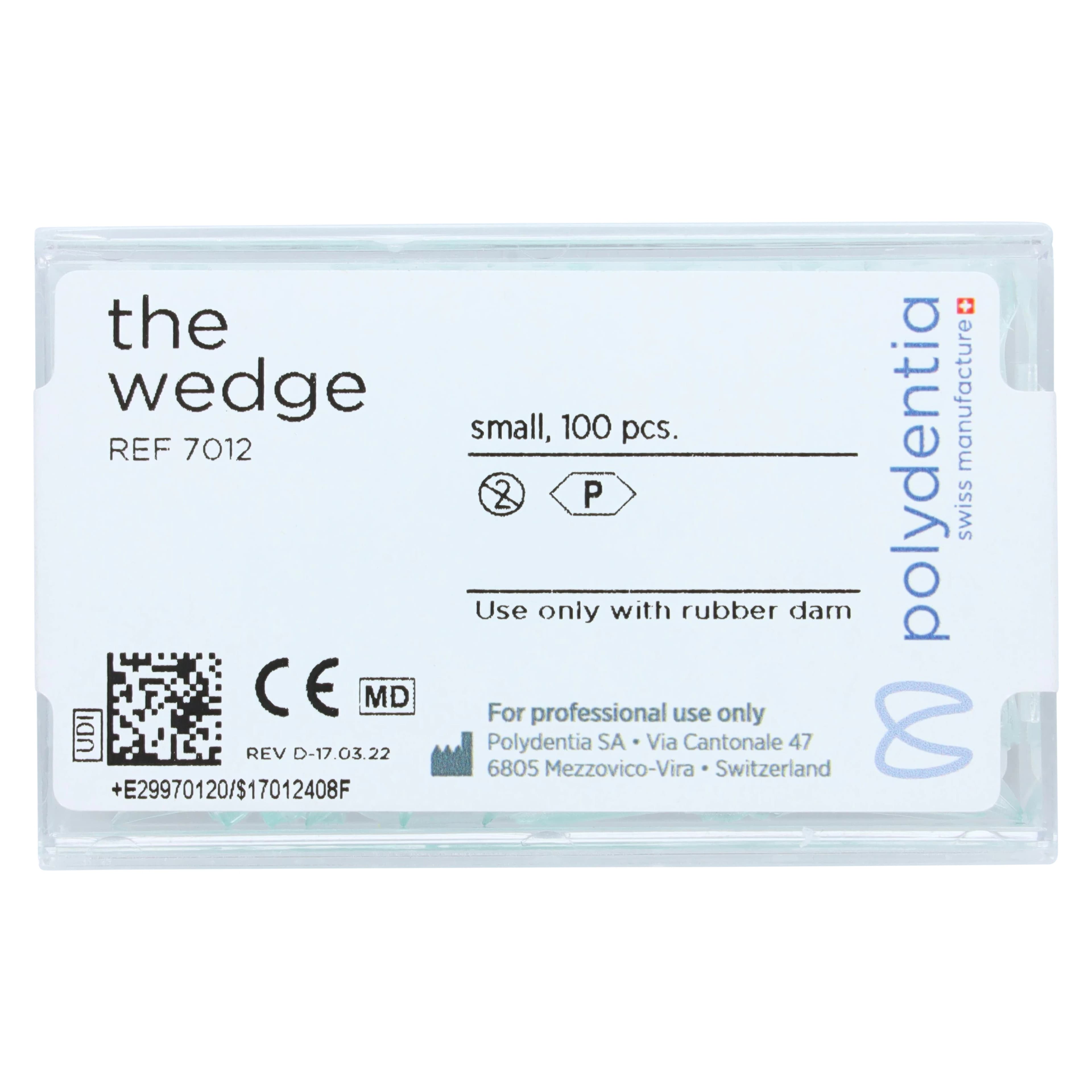 The Wedge Small (S) Interdental Wedges, Transparent, 100/Box thumbnail 3