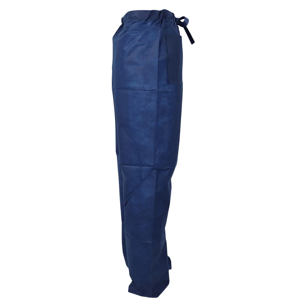 Dukal Scrub Pants Disposable, Medium, Dark Blue, Non-Sterile, Spunbonded Polypropylene, 10/Bag thumbnail 2