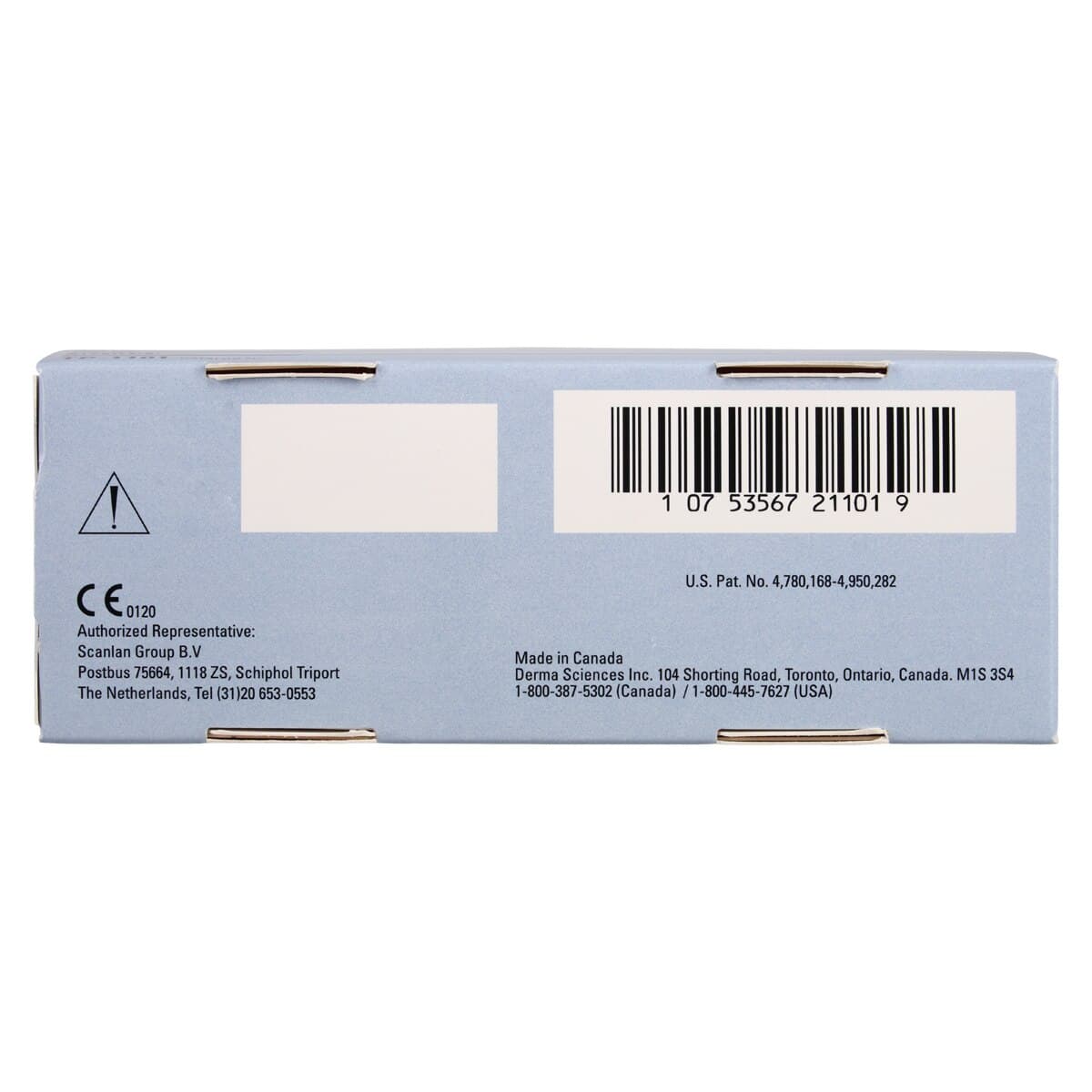 Suture Strip Plus Wound Closure Strip, Non-Woven Polyamide, 1/4" x 3", Tan, Adherent, Sterile, 50/Box thumbnail 6