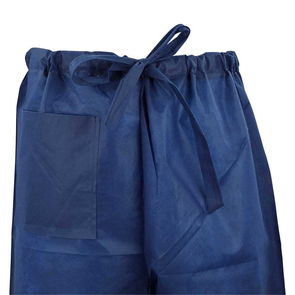 Dukal Scrub Pants Disposable, Spunbonded Polypropylene, X-Large, Dark Blue, 10/Bag thumbnail 4