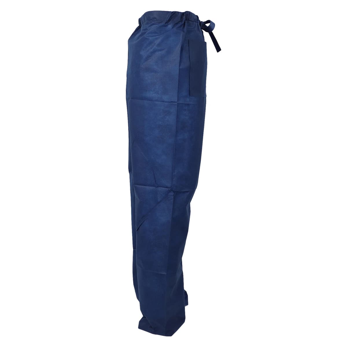 Dukal Scrub Pants Disposable, Spunbonded Polypropylene, X-Large, Dark Blue, 10/Bag thumbnail 2