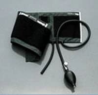 Welch Allyn Blood Pressure Inflation System, Size 11, Black, Latex-Free, 6/Box - Inflation System - Image 1