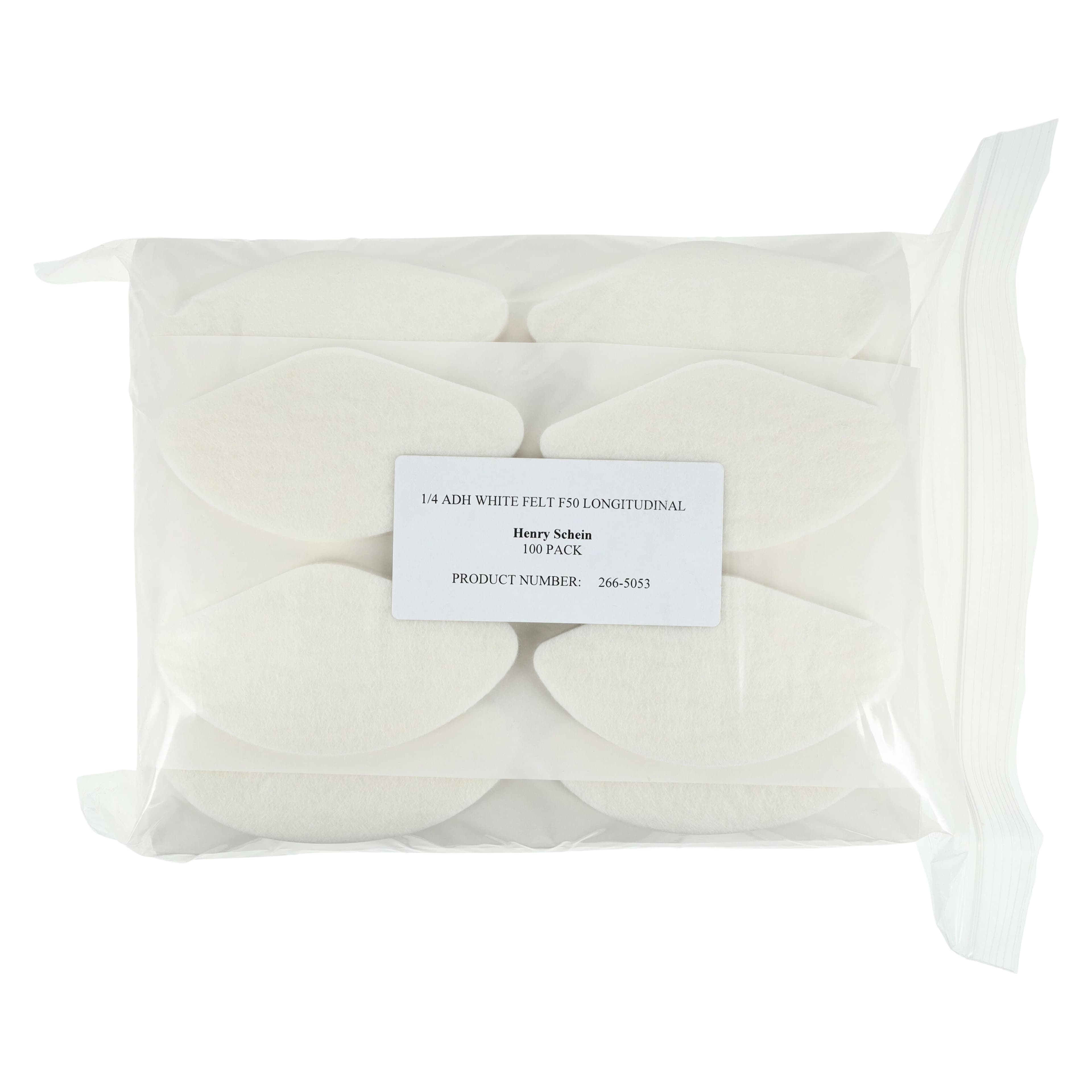 Superior Felt & Filtration Orthopedic Pad Felt, Longitudinal, 1/4" Thick, 2.44" x 1.7" thumbnail 4