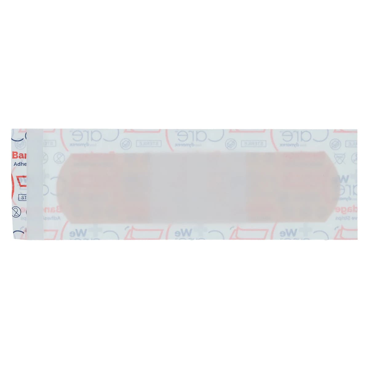 Dynarex DynaSafety Adhesive Bandage, Plastic, Sheer, Sterile, 3/4" x 3", 100/Box thumbnail 4
