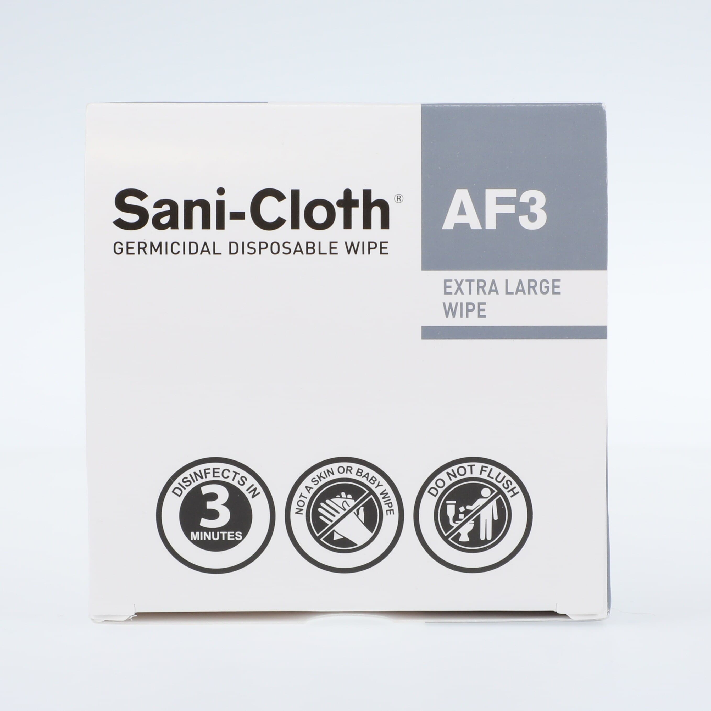 PDI Sani-Cloth AF3 Germicidal Disposable Wipes, X-Large, 11.5" x 11.75", Alcohol & Fragrance Free, 50/Box, U27500 thumbnail 2