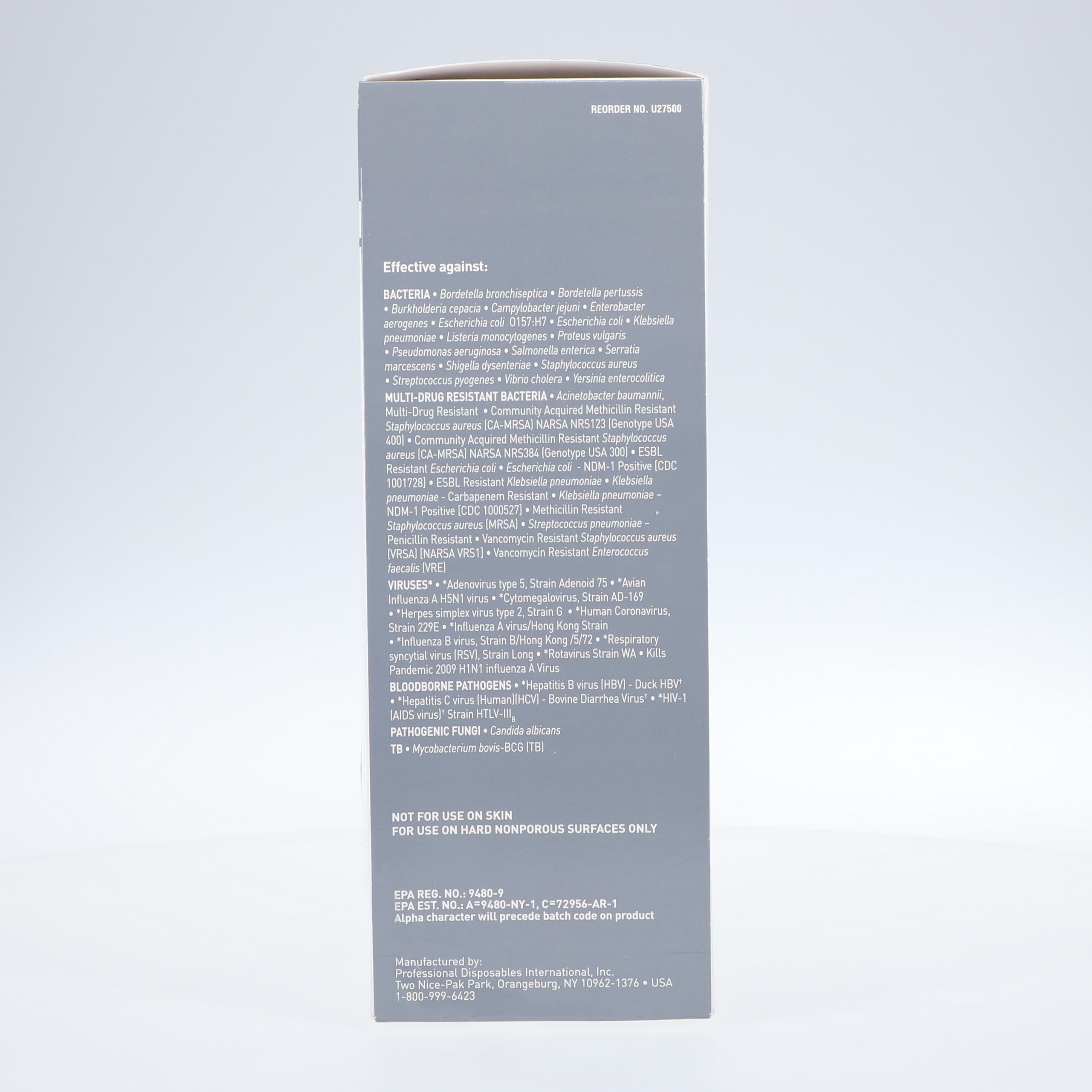 PDI Sani-Cloth AF3 Germicidal Disposable Wipes, X-Large, 11.5" x 11.75", Alcohol & Fragrance Free, 50/Box, U27500 thumbnail 3